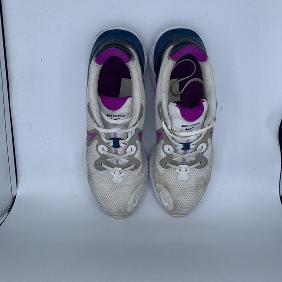 Nike Womens Renew Run CK6360-002 Multicolor Lace Up Running Shoes Size 11 - Picture 7 of 8